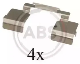 1609Q A.B.S. Комплектующие, колодки дискового тормоза