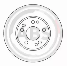 16107 A.B.S. Тормозной диск