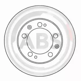16115 A.B.S. Тормозной диск