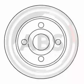 16123 A.B.S. Тормозной диск