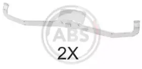 1639Q A.B.S. Комплектующие, колодки дискового тормоза