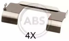 1646Q A.B.S. Комплектующие, колодки дискового тормоза