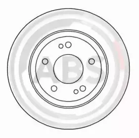 16480 A.B.S. Тормозной диск