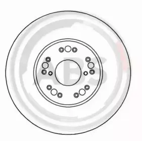 16493 A.B.S. Тормозной диск