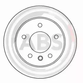 16535 A.B.S. Тормозной диск