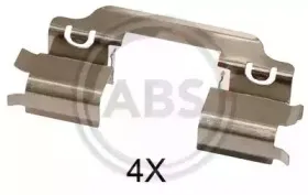 1654Q A.B.S. Комплектующие, колодки дискового тормоза