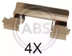 1655Q A.B.S. Комплектующие, колодки дискового тормоза