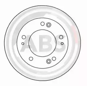 16604 A.B.S. Тормозной диск