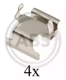 1673Q A.B.S. Комплектующие, колодки дискового тормоза