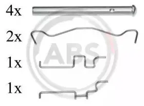1683Q A.B.S. Комплектующие, колодки дискового тормоза