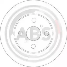 16875 A.B.S. Тормозной диск