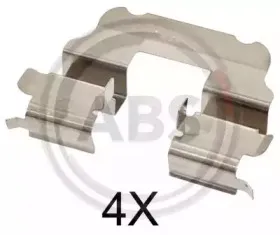 1690Q A.B.S. Комплектующие, колодки дискового тормоза