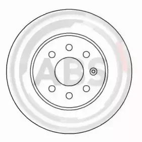 16927 A.B.S. Тормозной диск