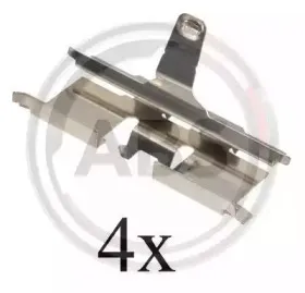 1692Q A.B.S. Комплектующие, колодки дискового тормоза