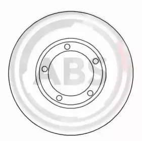 17035 A.B.S. Тормозной диск