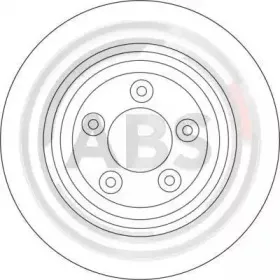 17078 A.B.S. Тормозной диск