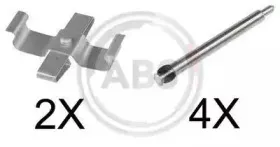 1713Q A.B.S. Комплектующие, колодки дискового тормоза