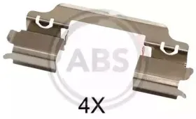 1716Q A.B.S. Комплектующие, колодки дискового тормоза