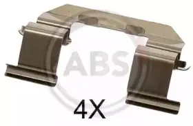 1723Q A.B.S. Комплектующие, колодки дискового тормоза