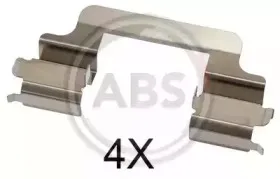 1727Q A.B.S. Комплектующие, колодки дискового тормоза