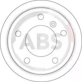 17347 A.B.S. Тормозной диск