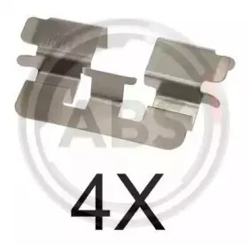 1741Q A.B.S. Комплектующие, колодки дискового тормоза