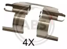 1753Q A.B.S. Комплектующие, колодки дискового тормоза