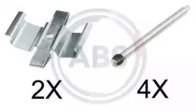 1765Q A.B.S. Комплектующие, колодки дискового тормоза