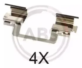 1774Q A.B.S. Комплектующие, колодки дискового тормоза