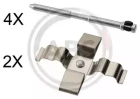 1801Q A.B.S. Комплектующие, колодки дискового тормоза