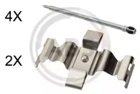 1803Q A.B.S. Комплектующие, колодки дискового тормоза