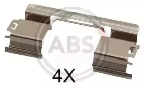 1813Q A.B.S. Комплектующие, колодки дискового тормоза