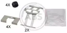 1863Q A.B.S. Комплектующие, колодки дискового тормоза