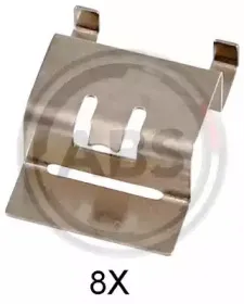 2002Q A.B.S. Комплектующие, колодки дискового тормоза