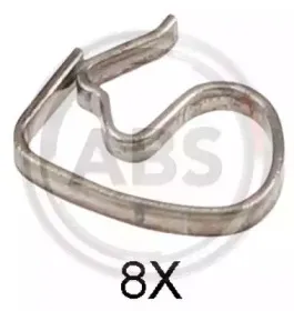 2005Q A.B.S. Комплектующие, колодки дискового тормоза