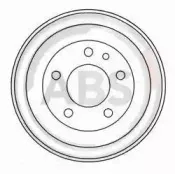 2495-S A.B.S. Тормозной барабан