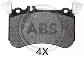 35034 A.B.S. Комплект тормозных колодок, дисковый тормоз