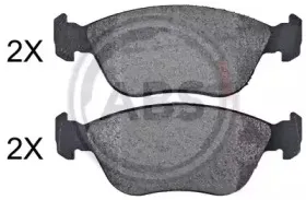 35044 A.B.S. Комплект тормозных колодок, дисковый тормоз