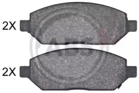 35120 A.B.S. Комплект тормозных колодок, дисковый тормоз