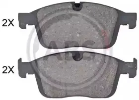 35143 A.B.S. Комплект тормозных колодок, дисковый тормоз