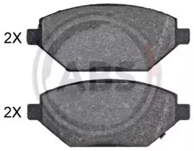 35158 A.B.S. Комплект тормозных колодок, дисковый тормоз