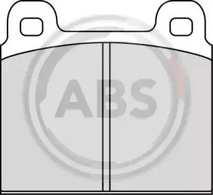 360251 A.B.S. Комплект тормозных колодок, дисковый тормоз