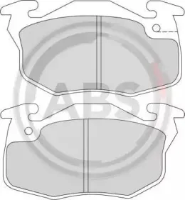 365651 A.B.S. Комплект тормозных колодок, дисковый тормоз