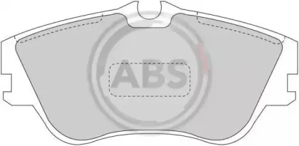 36876 A.B.S. Комплект тормозных колодок, дисковый тормоз