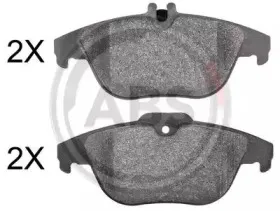 37892 A.B.S. Комплект тормозных колодок, дисковый тормоз