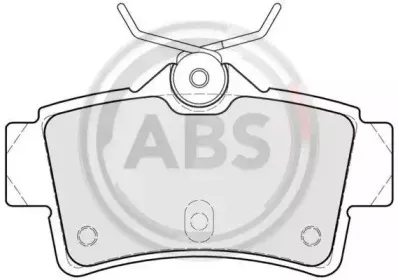 38627 A.B.S. Комплект тормозных колодок, дисковый тормоз