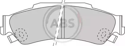 38729 A.B.S. Комплект тормозных колодок, дисковый тормоз