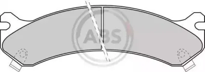 38784 A.B.S. Комплект тормозных колодок, дисковый тормоз