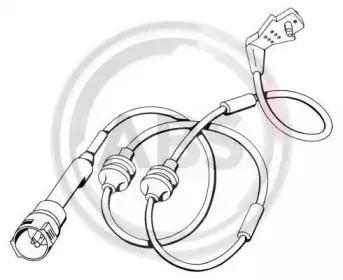 39532 A.B.S. Сигнализатор, износ тормозных колодок