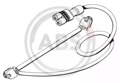 39543 A.B.S. Сигнализатор, износ тормозных колодок
